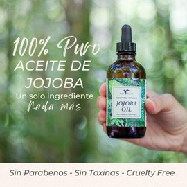 Aceite de Jojoba Puro Orgánico 120 ml – Jojoba Oil Natural para Cara, Cabello, Uñas y Cuerpo – Hidratante, Nutritivo, Antienvejecimiento y Rico en Vitamina E – Unisex