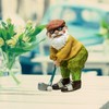 Dwarf Old Man Resin Figurines Decoration Modern Home Accessories Ornaments