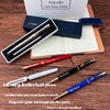 Ancolo Engraved Pens Fancy Roller Pens with 5 Gfit Box