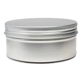 Meliars Tarro Pomadera Aluminio Metal  250  Grs ( 30 Piezas)
