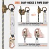 0.55 X 50 Polyester Roofing Steel Snap Vertical Lifeline Assembly