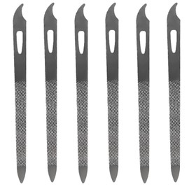 Bojueshaw 6pcs Fingernail Toenail Files,Metal File Buffer,Stainless Steel Double Sided Nail Files,Nails Accessories Tools for Women,Children,Nails,Foot and Hand