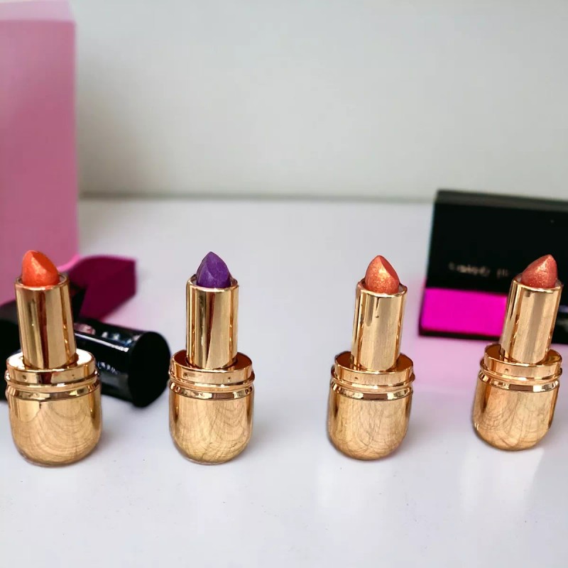 Romantic Rain Labial De Hadas Holográfico Diferentes Tonos Lipstick 8pz