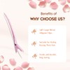 24 Pcs Large Metal Alligator Hair Clips for Curls, Sliver