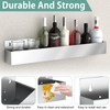 IRONDIY 32-inch Stainless Steel Bar Speed Rail,Wall Mounted Liquor Bottle