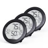 SECRUI Indoor Thermometer Digital Hygrometer 3 Pack – Room Thermometer