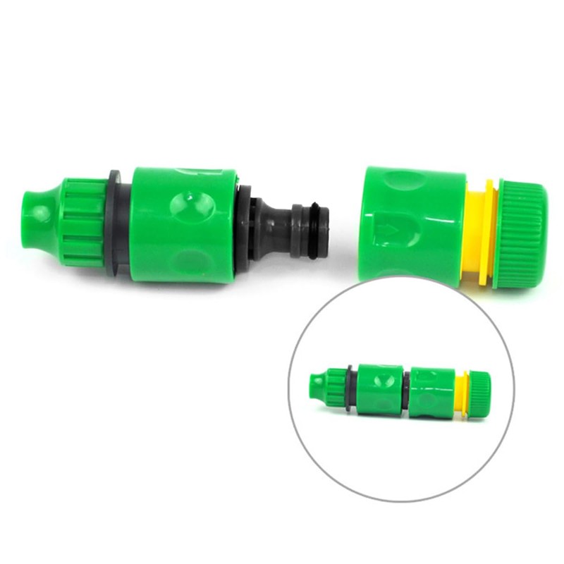 Hose Coupling, 2 Pieces, 1/2 Inch 1/2 Inch Double Plug