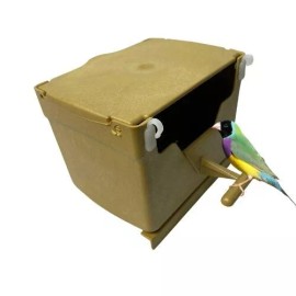 2Gr Plastic Finch Nest Box for Exotic birds, finch and small birds