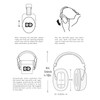 Professional Safety Ear Muffs by Decibel Defense - 37dB NRR