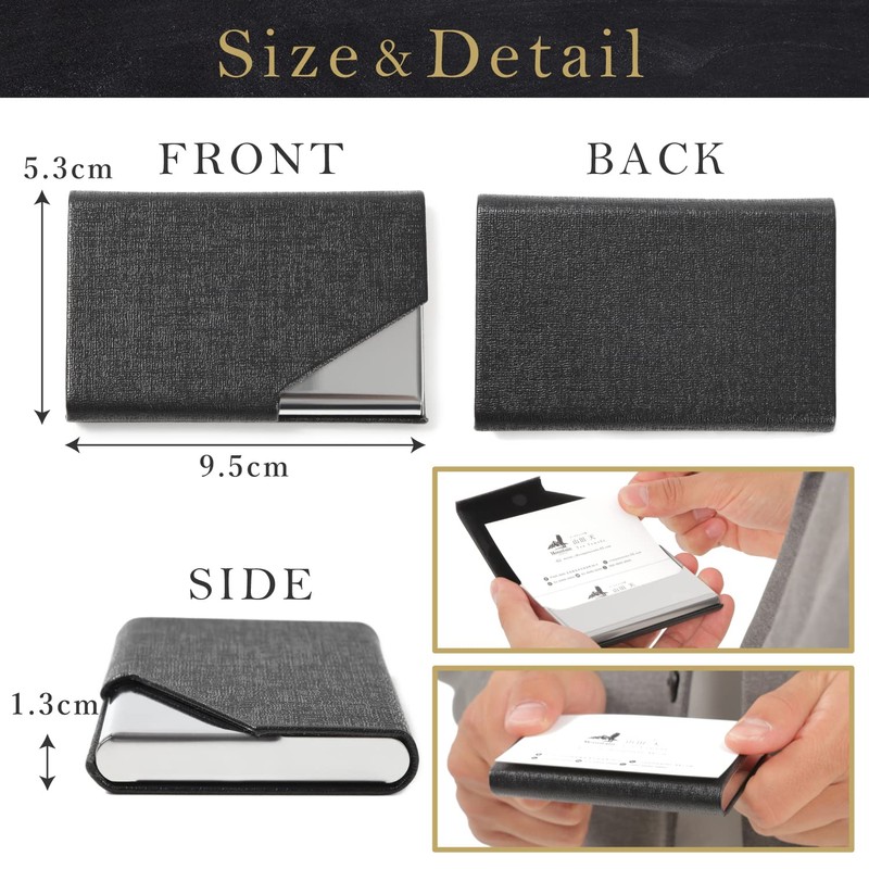 Amazing Harmony Business Card Holder, Men's, Women's, Business Card Case,