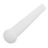 HEALLILY Ceramics Pestle Grinder Pestle Herb Food Grinding Stick Spice