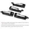 4Pcs Car Chrome Interior Inside Inner Door Handle Fit for