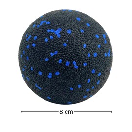 ATC Handels GmbH Comfort Standard Fascia Roller - High-Quality Foam Fascia Roller for Improving Muscle Regeneration and Flexibility (Ball Diameter 8 cm)