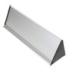 Operitacx 2pcs Elegant Aluminum Name Plate for Doors Office Door