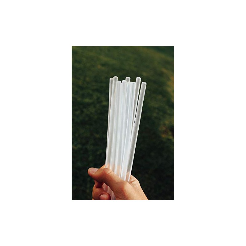 Barras de Silicon grueso 11mmx25cm. 1kg-100 barras aprox. Hot-Melt Stick