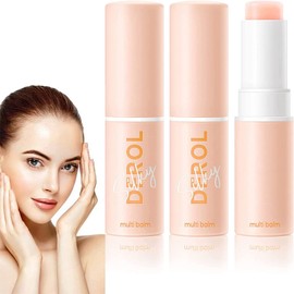 Wrinkle Bounce Multi Balm Stick 2PCS Multi-moisture Balm Face Lip And Eye Moisturiser For Dry Skin Hydrating Anti-Wrinkle Night Day Face Cream For Women & Men