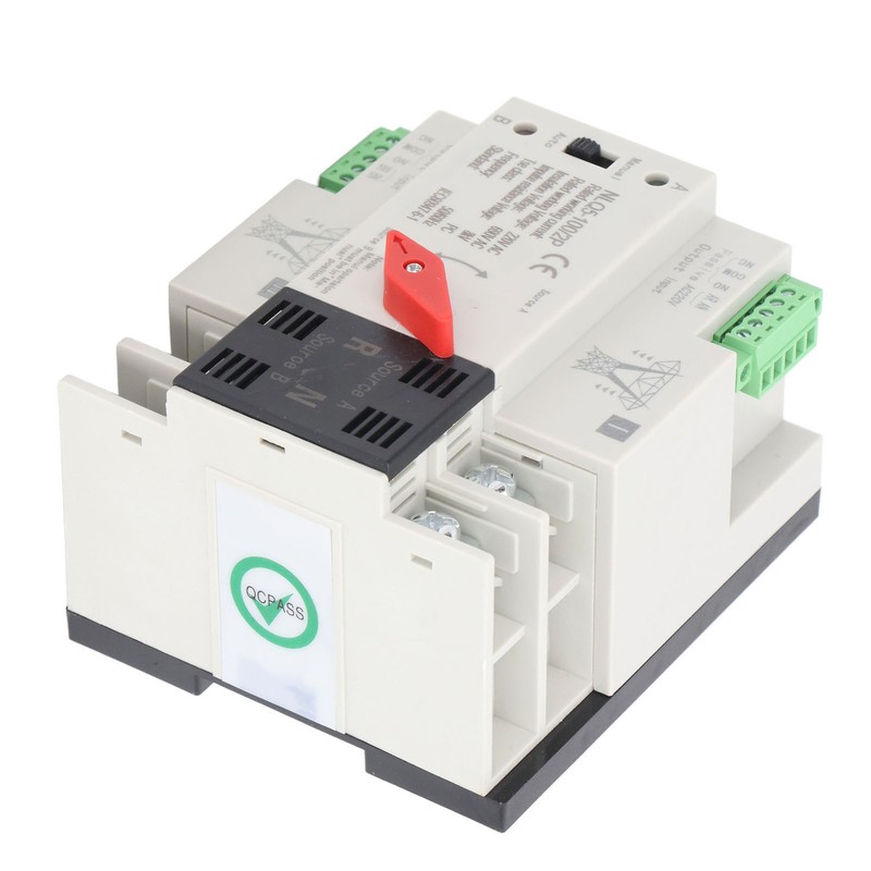 Dual Power Automatic Transfer Switch 2P Mini ATS Automatic Transfer