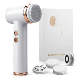 Cepillo Facial Eléctrico Limpiador Exfoliante Inalámbrico