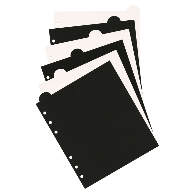 ASHFORD 手帳リフィル 2016 HB×WA5 インデックス(トップ6段) 6604-100