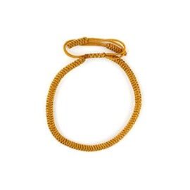 Dowling Brothers One Tibetan Monk Lucky Minimal Rope Buddhist Handmade Knot Bracelet - GOLD
