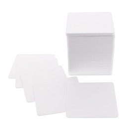 Daikoku Industrial Coasters White 3362316 3.3 x 8.5 cm Plain Square 100 Pieces
