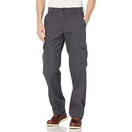 Red Kap mens Industrial Cargo work utility pants, Charcoal, 32W x 32L US