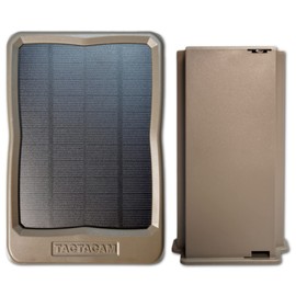 TACTACAM Reveal External Solar Panel for All Reveal Cellular Trail Cameras X Pro, X Pro 3.0, X 2.0, X 3.0, SK, XB, Gen 1 (Solar Panel + Lipo Battery Pack Bundle)