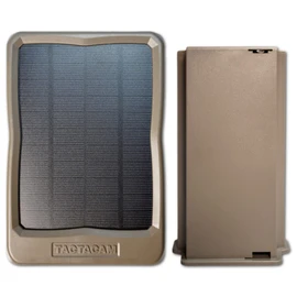 TACTACAM Reveal External Solar Panel for All Reveal Cellular Trail Cameras X Pro, X Pro 3.0, X 2.0, X 3.0, SK, XB, Gen 1 (Solar Panel + Lipo Battery Pack Bundle)