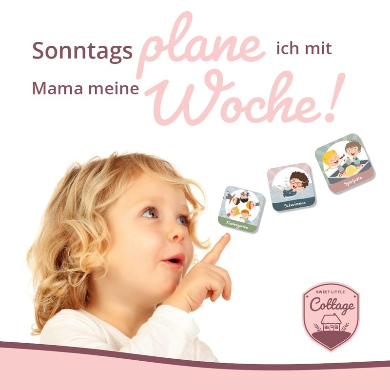 Magnets for Weekly Planning - Nursery - Daily Schedule -