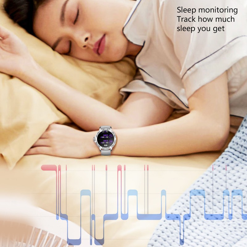 Fitness Tracker Watch for Women 1.2inch Touch Screen Sleep Monitoring