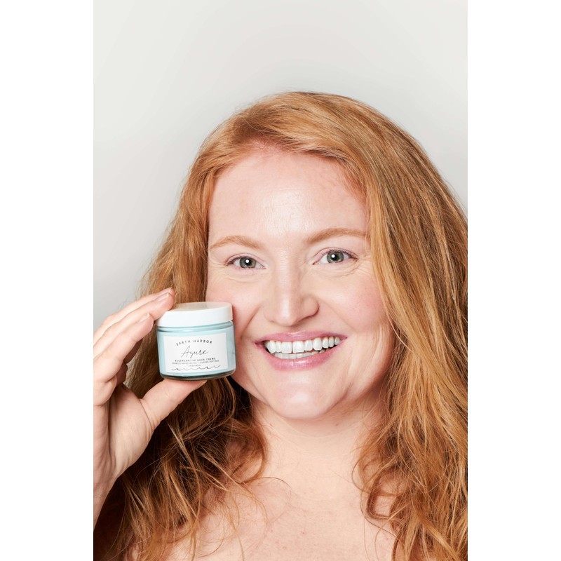 Earth Harbor AZURE Regenerative Neck Crème | Smooth Neck |