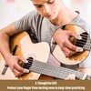 Frienda 40 Pieces Guitar Fingertip Protectors Silicone Finger Guards Anti-slip