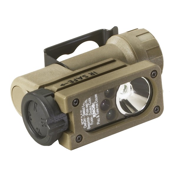 Streamlight 14122 Sidewinder Compact Aviation Flashlight with C4 LEDs, CR123A