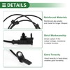 Motoforti ABS Wheel Speed Senor ABS Sensor ABS Wheel Speed
