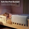 AEOCOO Bed Rail Bumpers Protector, Hospital Bed Rails Padding, Loft