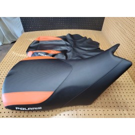 Unbranded POLARIS SPORTSMAN 550 850 1000 XP SEAT COVER 2009 TO 2017 (BLACK&ORANGE) [P*-21]