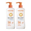 Calypso Sun Lotion SPF30 - Multipack 2 × 200ml ǀ 24 hour Moisturising, Water Resistant Sunscreen, Anti Ageing, High UVA and UVB Sun Protection