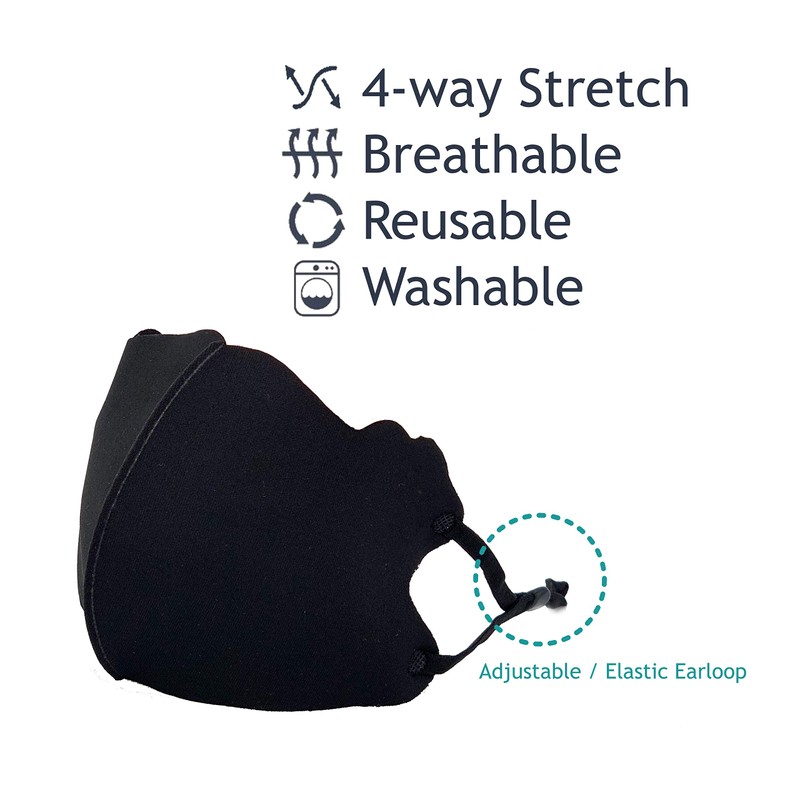 TK FASHION MASK 3D Kids Fashion Face Mask Reusable Washable