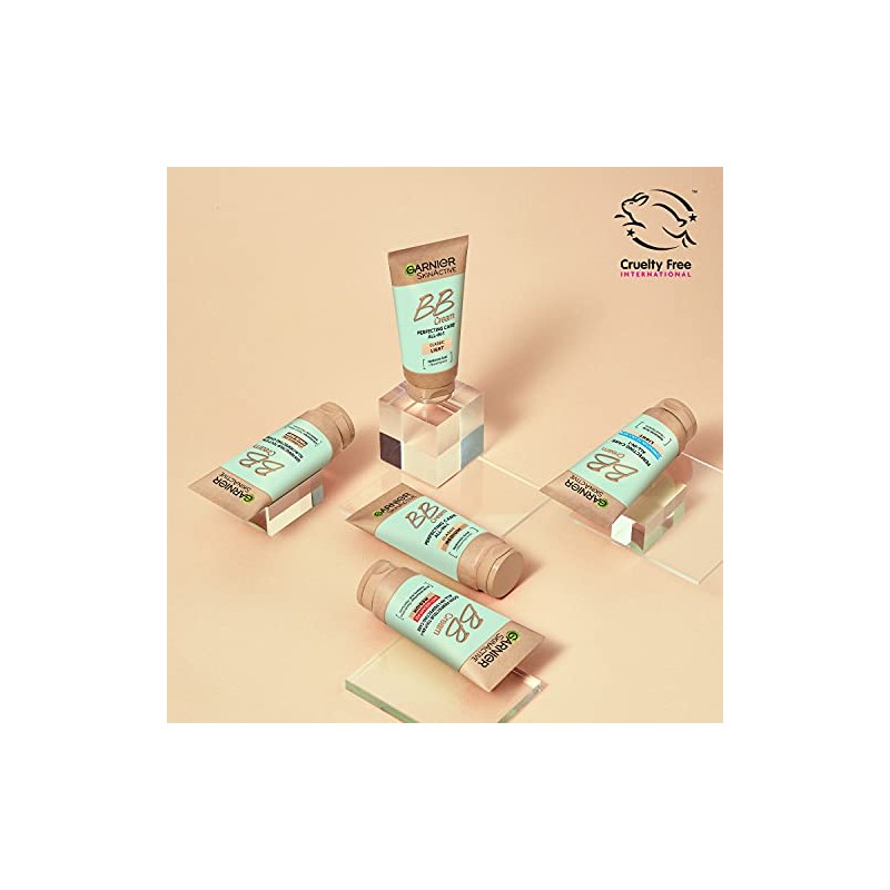 Garnier SkinActive Classic Perfecting All-in-1 BB Cream, Shade Classic Medium,
