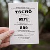 FORYOU24 - Premium Grusskarte Danke sagen, Geschenk beste Freundin, Geschenk