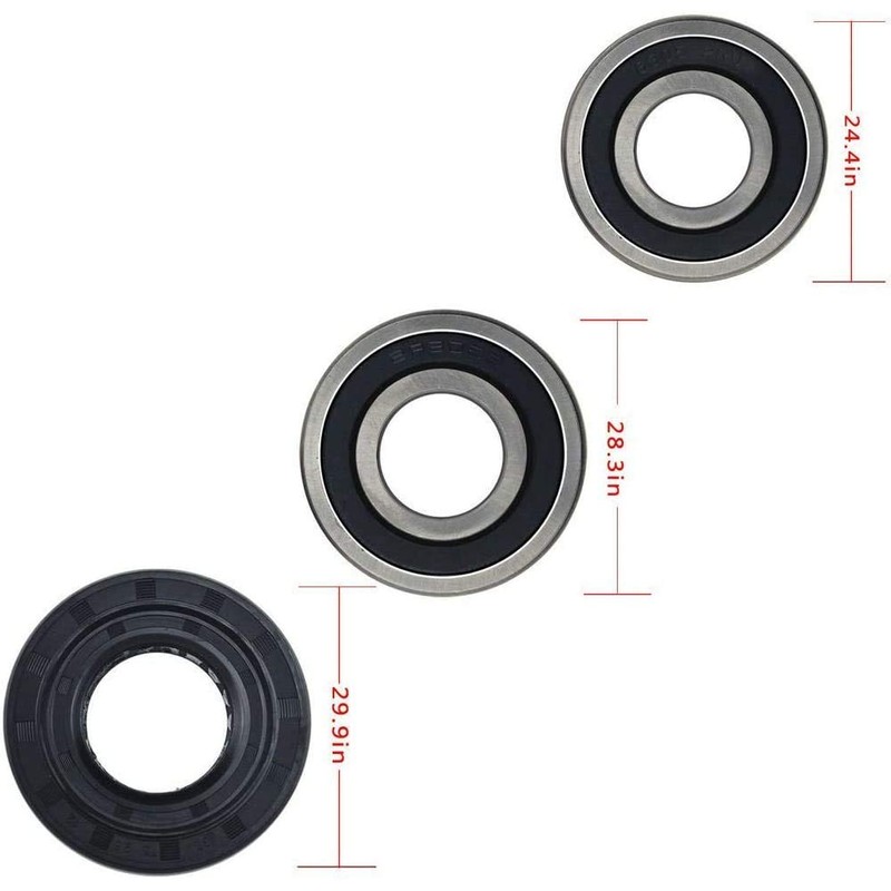 Front Load Washer Tub Bearings and Seal Kit for LG