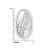 Miore MSAE018N Women's 925 Sterling Silver Zirconia Pendant on 45