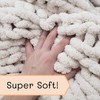 Adyrescia Chunky Knit Blanket Throw | 100% Hand Knit with