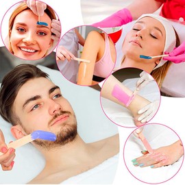 100 Professional Large Wax Applicators, Scrapers, Body Hair Removal Sticks
