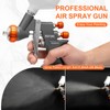 REFINE Air Spray Gun, Auto Paint Gun with 1.4/1.8/2.0mm Nozzle,