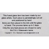 D&J Glassware Fused Glass in a Highland Cows Collection -