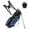ULTIMATE 14-Way Golf Stand Bag, Portable Golf Bag w/ 6