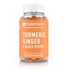PUREFINITY Turmeric and Ginger Supplement Gummies with Black Pepper, Joint