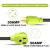 AOWEITOUR Generator Welder Adapter,NEMA L14-30P Male Plug to 6-50R Female