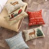 TRENDIN Christmas Pillow Covers 18x18 for Christmas Decorations Christmas Throw